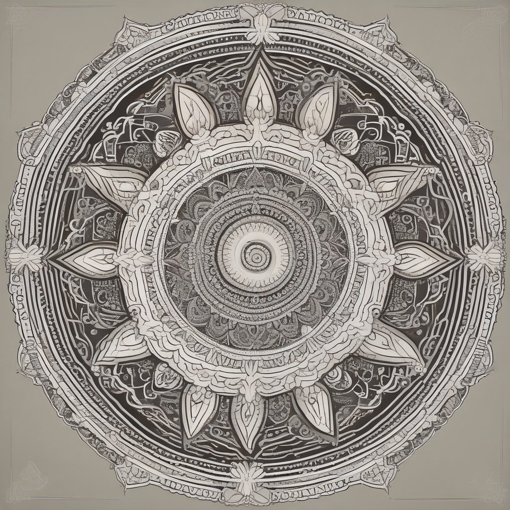 Mandala design for Hotel Nassim AlBahr